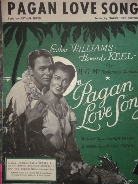 Cast of pagan love song